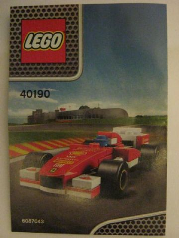 40190 Ferrari F138 (Used) LEGO Shell
