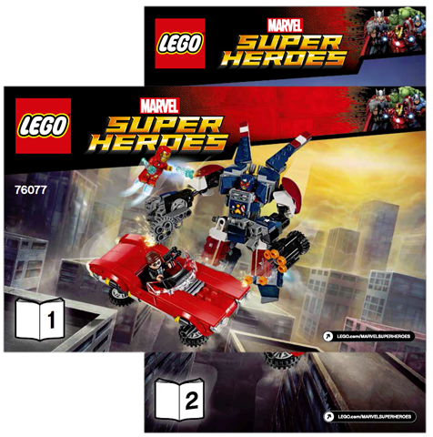 76077 Iron Man: Detroit Steel Strikes (Used) LEGO Super Heroes