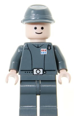 Imperial Officer (Captain / Commandant / Commander) - Cavalry Kepi, Standard Grin (sw0154)