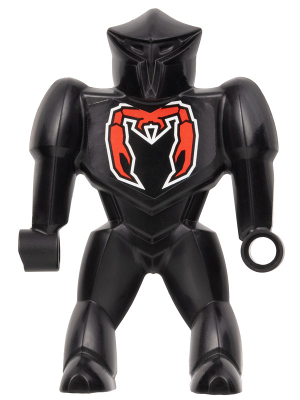 Knights Kingdom II - Nestle Promotional Figure Vladek with Scorpion Pattern (Sticker) (51796s)