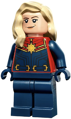 Captain Marvel (Carol Danvers) - Tan Hair over Shoulder (sh0911)
