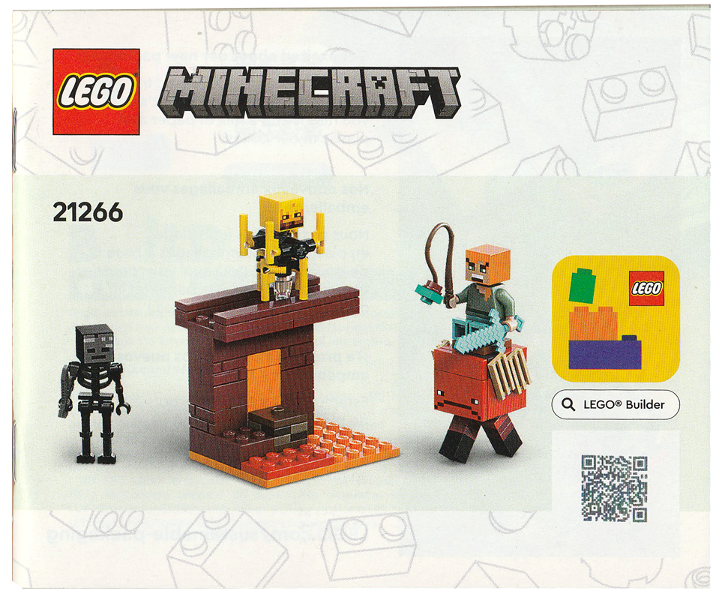 21266 The Nether Lava Battle (Used) LEGO Minecraft