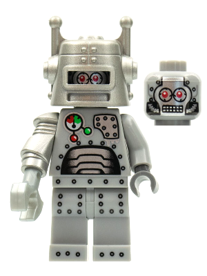 Robot (Minifigure Only) (col007)