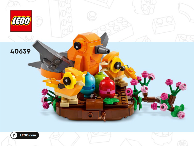 40639 Bird's Nest (Used) LEGO Seasonal
