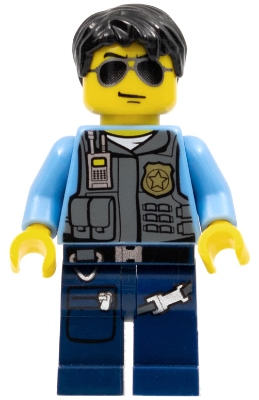 Police - LEGO City Undercover Elite Police Officer 5 (cty0376)