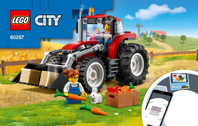 60287 Tractor (Used) LEGO City