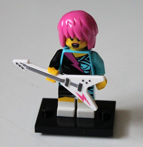 Rocker Girl - Series 7 Collectible Minifigure (col07-15)
