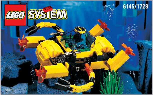 1728 Crystal Crawler (Used) LEGO Aquazone