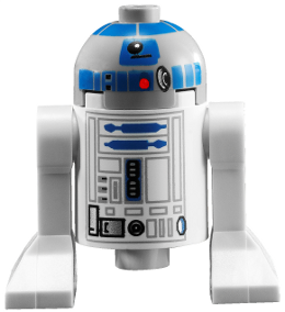 Astromech Droid, R2-D2, Light Bluish Gray Head (sw0217)