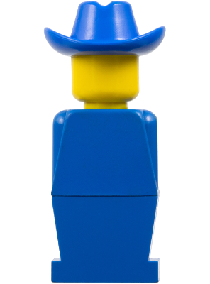 LEGOLAND - Blue Torso, Blue Legs, Blue Cowboy Hat (old042)