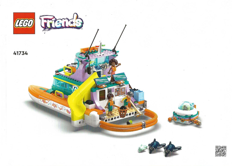 41734 Sea Rescue Boat (Certified) LEGO Friends