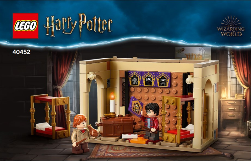 40452 Hogwarts Gryffindor Dorms (Used) LEGO Harry Potter