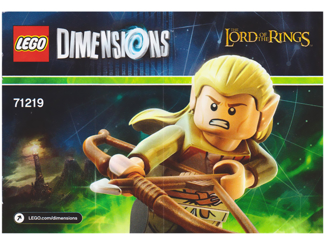 71219 Legolas Fun Pack (Certified) LEGO Dimensions