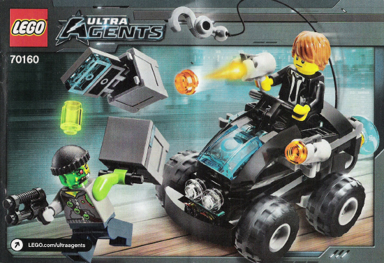 70160 Riverside Raid (Used) LEGO Ultra Agents