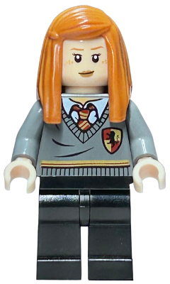 Ginny Weasley - Gryffindor Stripe and Shield Torso, Black Legs (hp114)