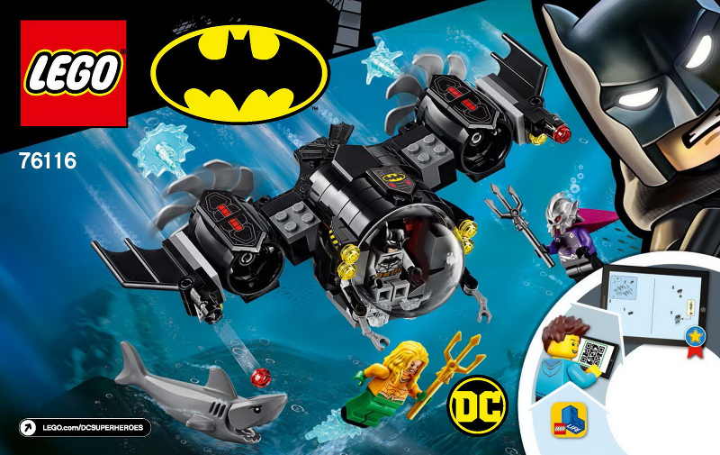 76116 Batman Batsub and the Underwater Clash (Certified) LEGO Super Heroes