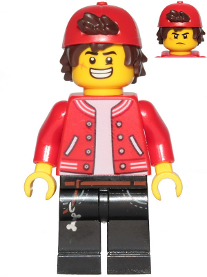 Jack Davids - Red Jacket with Backwards Cap (hs067)