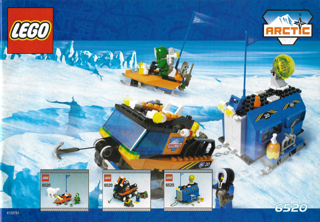 6520 Mobile Outpost (Certified) LEGO Town