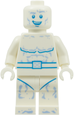 Iceman - Dark Azure Eyes and Mouth (sh0995a)