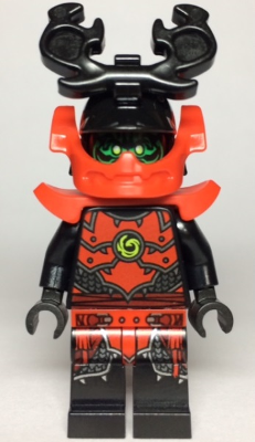 Stone Army Warrior, Green Face (njo0508)