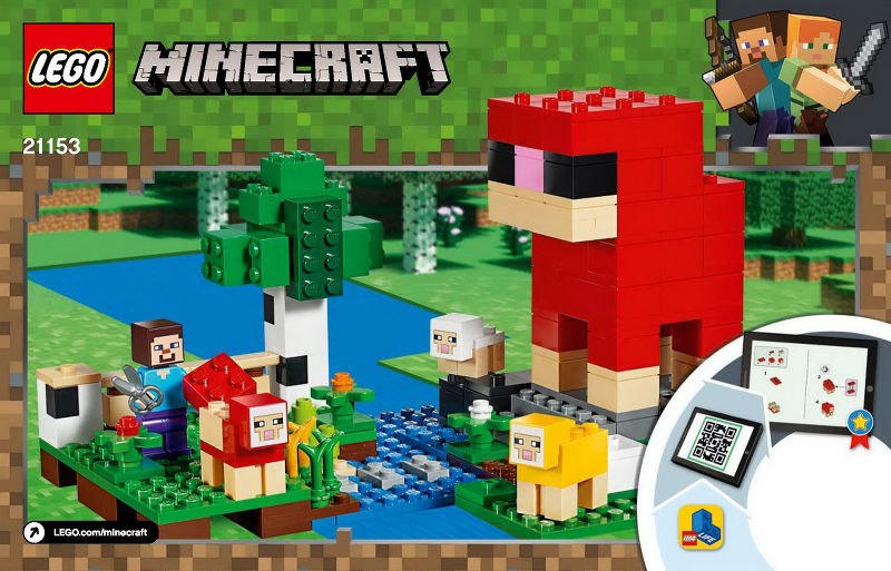 21153 The Wool Farm (Used) LEGO Minecraft