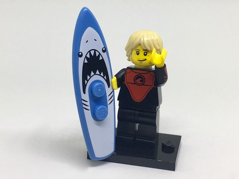 Pro Surfer - Series 17 Collectible Minifigure (col17-1)