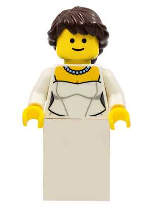 Bride, Wedding Dress with Necklace (twn157)