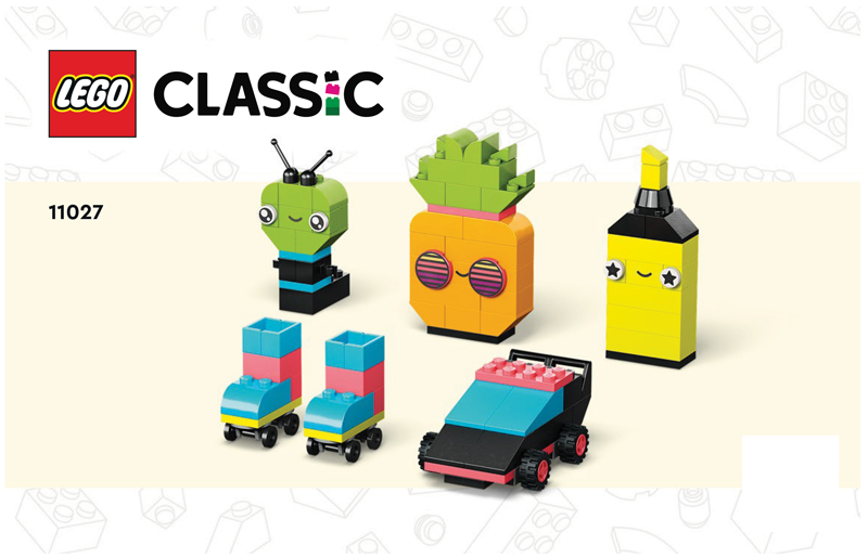11027 Creative Neon Fun (Certified) LEGO Classic