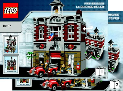 10197 Fire Brigade (Used) LEGO Icons