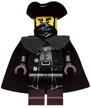 The Mystery Man (Highwayman) (Minifigure Only) (col301)