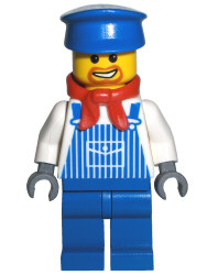 Engineer Max with Dark Bluish Gray Hands (trn131)