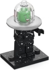 Flying Saucer Costume Fan - Series 26 Collectible Minifigure (col26-7)