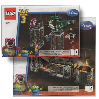 7596 Trash Compactor Escape (Certified) LEGO Toy Story