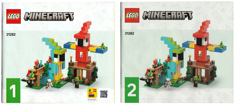 21282 The Parrot Houses (Used) LEGO Minecraft