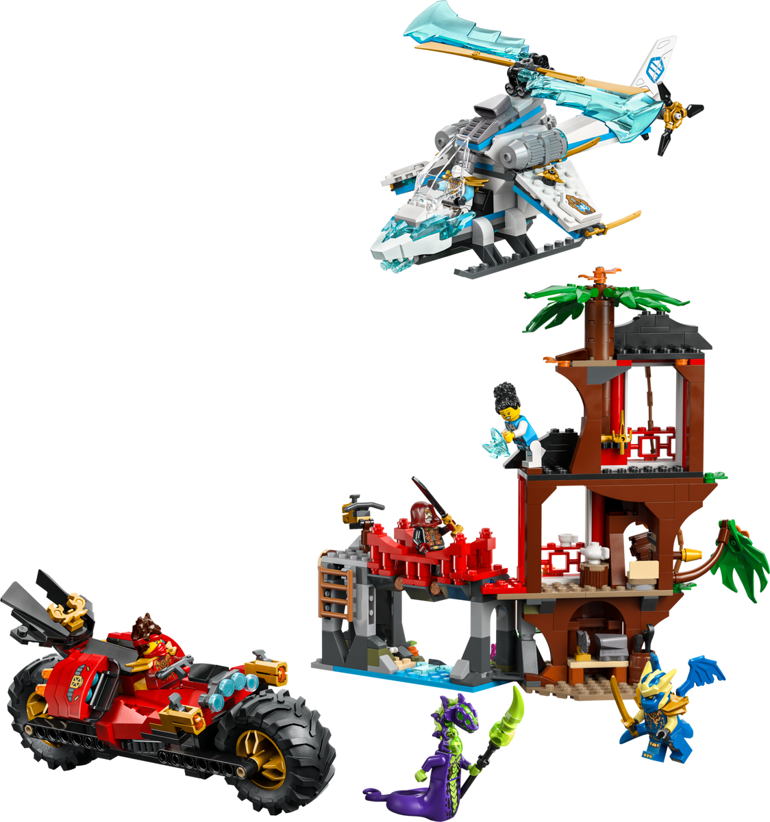 71857 Ninja Vehicle Tree House Battle (Retired) LEGO Ninjago