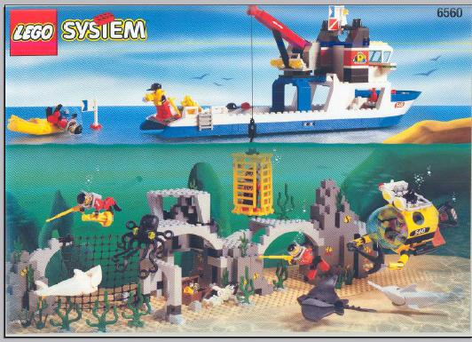 6560 Diving Expedition Explorer (Certified) LEGO Town