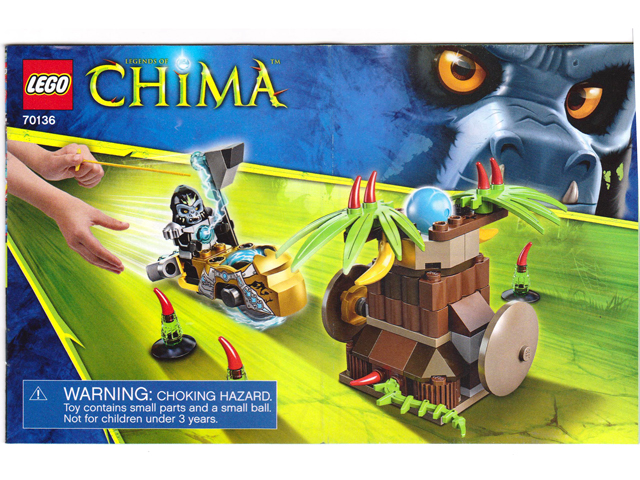 70136 Banana Bash (Used) LEGO Legends of Chima