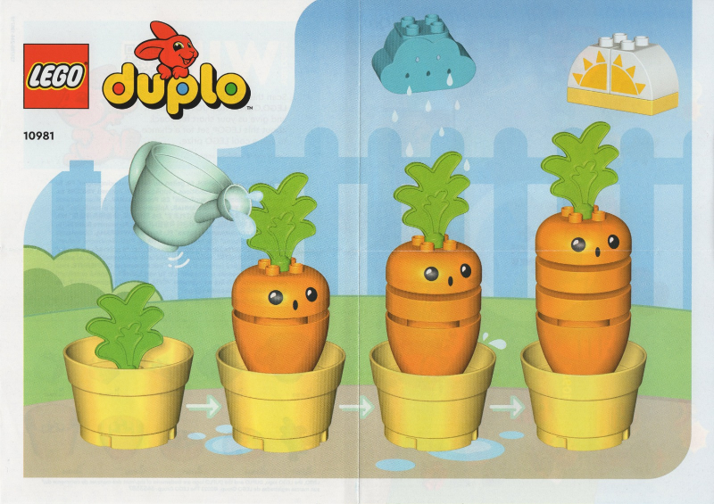 10981 Growing Carrot (Certified) LEGO DUPLO