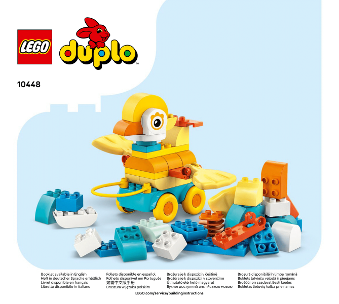 10448 3in1 Animals on Wheels (Certified) LEGO DUPLO
