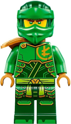 Lloyd - Dragons Rising, Tunic with Large Armor Plates, Head Wrap, Shoulder Pad (njo0860)
