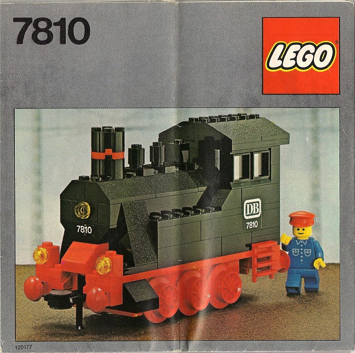 7810 Push-Along Steam Engine (Used) LEGO Trains
