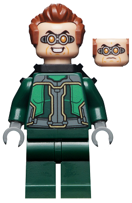 Dr. Octopus (Otto Octavius) / Doc Ock - Dark Green Suit, Neck Bracket (sh0687)