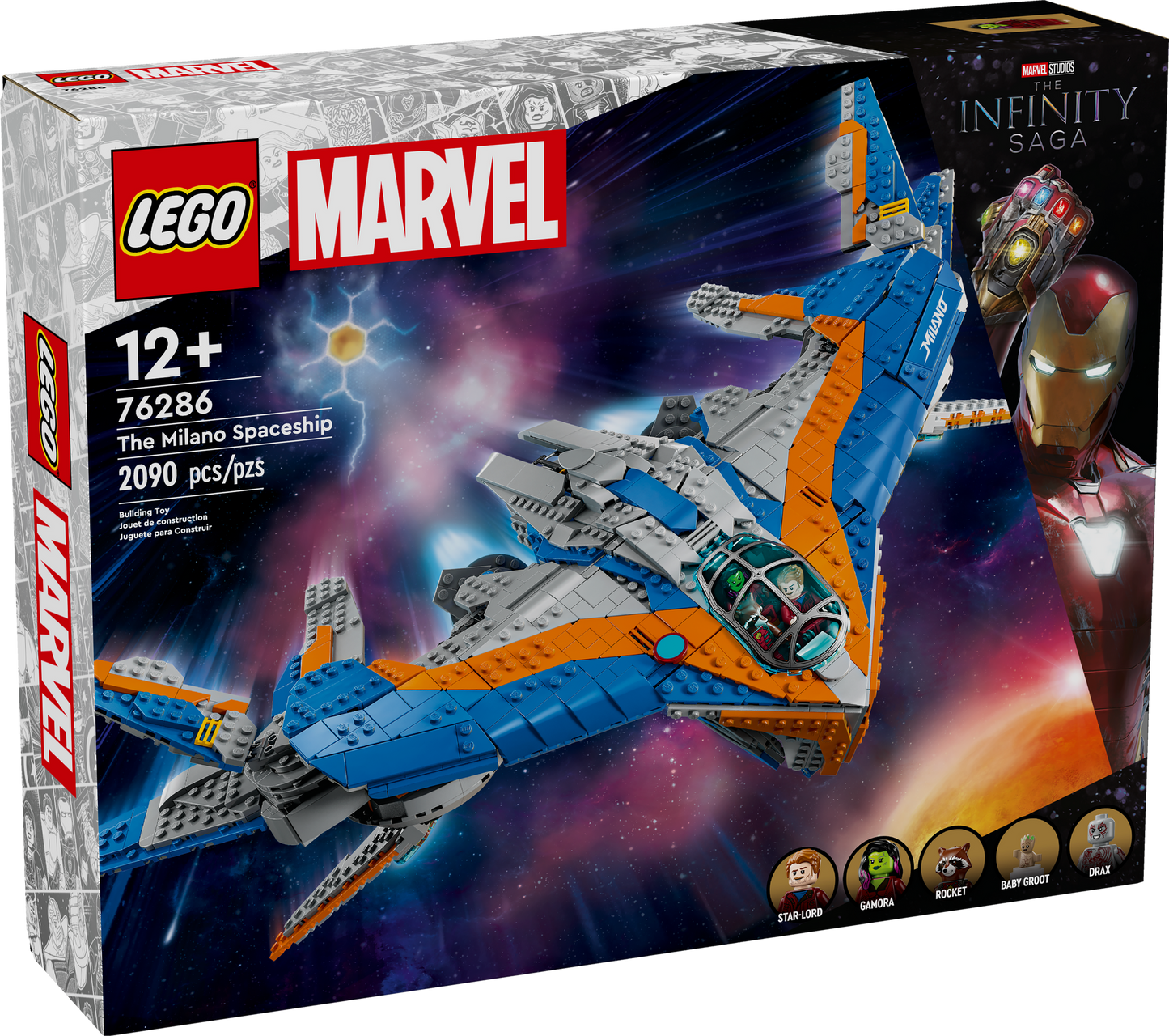 76286 Guardians of the Galaxy: The Milano Spaceship
