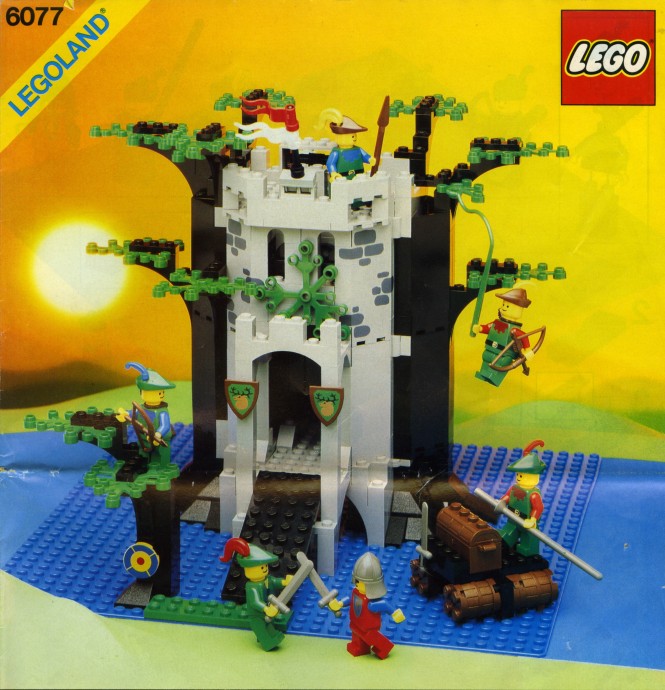 6077 Forestmen's River Fortress (Used) LEGO Castle