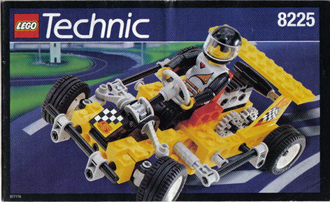8225 Road Rally V / Super Kart (Used) LEGO TECHNIC