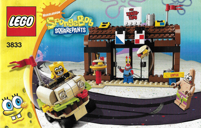 3833 Krusty Krab Adventures (Used) LEGO SpongeBob SquarePants