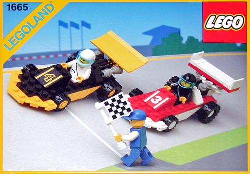 1665 Dual FX Racers (Used) LEGO Town