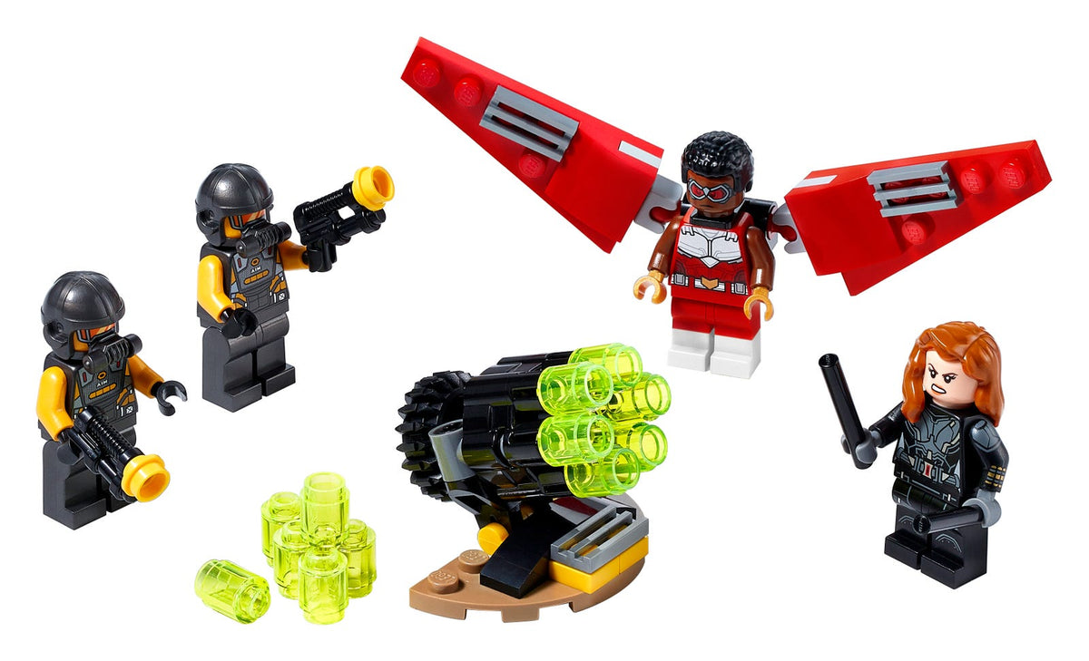 40418 Falcon & Black Widow Team-Up (Used) LEGO Super Heroes