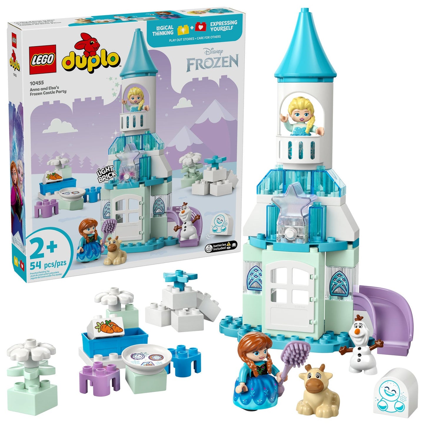 10455 Anna and Elsa's Frozen Castle Party
