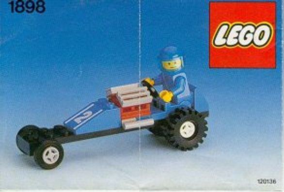 1898 Dragster (Used) LEGO Town